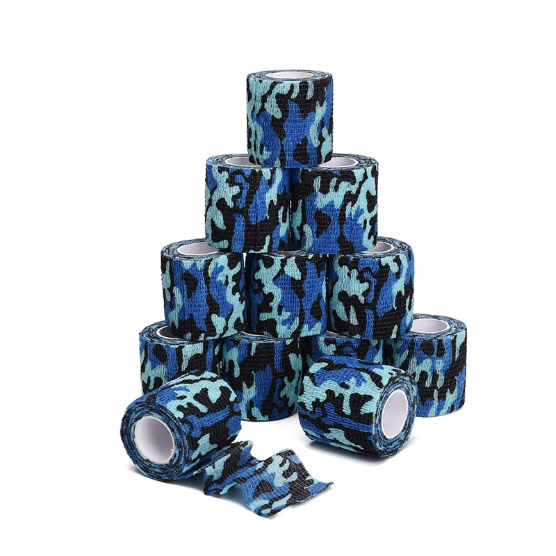 กาวที่มีความยืดหยุ่นในการระบายอากาศที่มีความยืดหยุ่นและเป็นผ้าพันแผลสำหรับสัตว์เลี้ยง