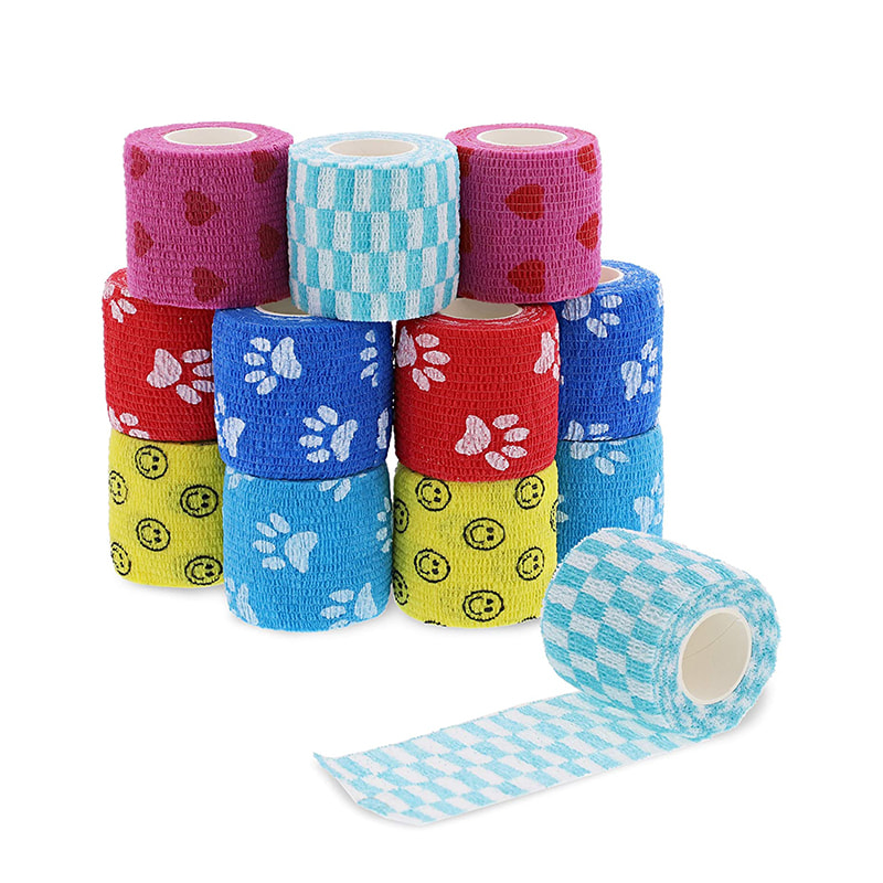 สัตว์เลี้ยงตัวเองยึดติดกับผ้าพันแผลสำหรับข้อมือข้อมือข้อเท้าเคล็ด