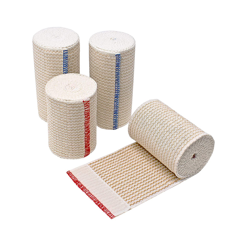 การบีบอัดพรีเมี่ยมผ้าพันแผลกีฬายืดหยุ่นที่สามารถนำกลับมาใช้ใหม่ได้