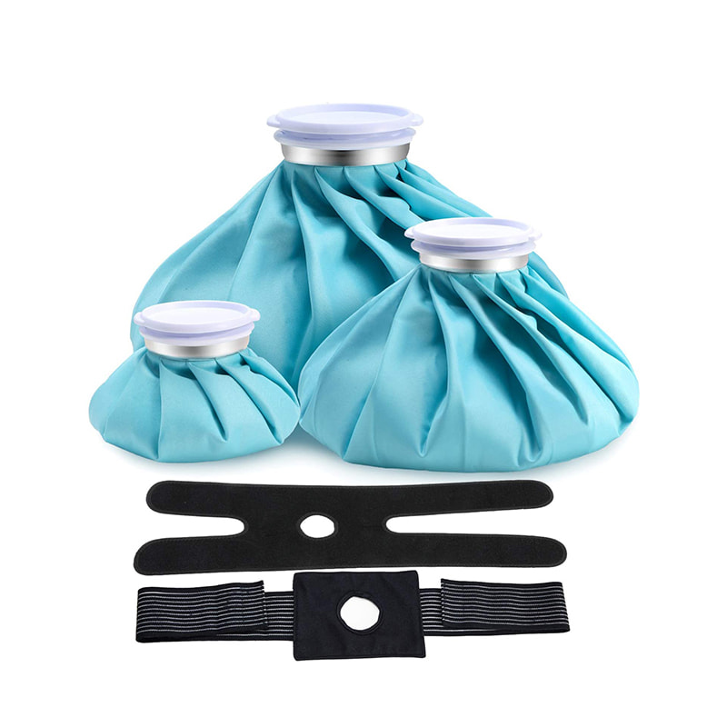 แพ็คน้ำแข็งที่สามารถนำกลับมาใช้ซ้ำได้สำหรับการบาดเจ็บด้วย 2 wraps 