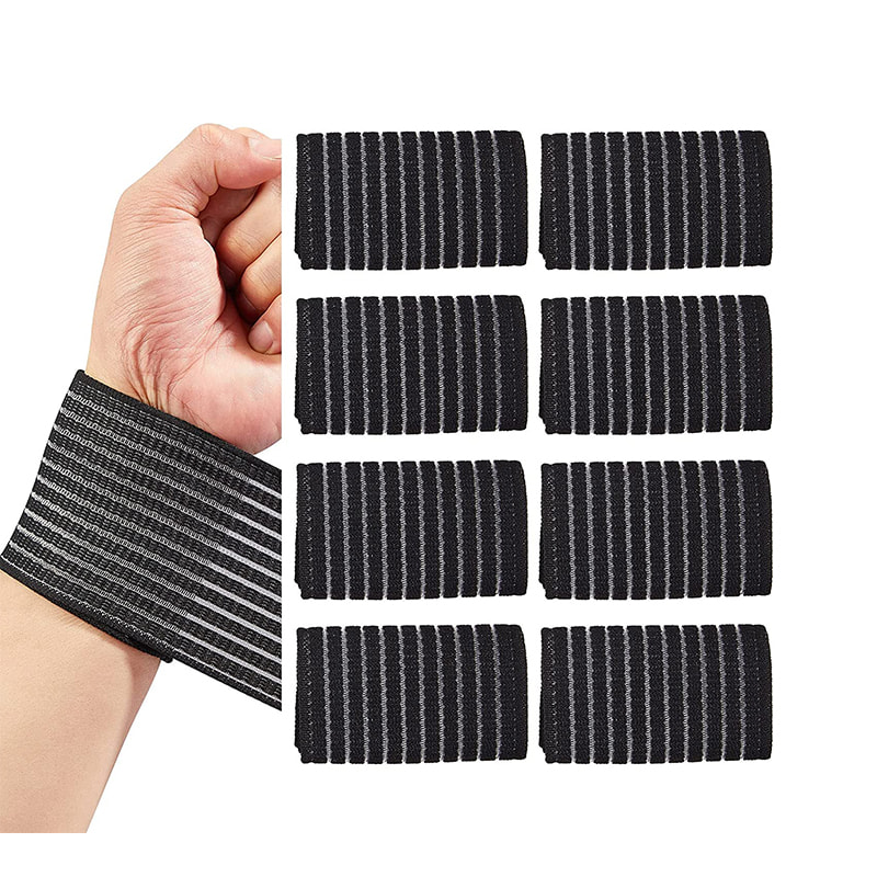 ผ้าพันแผลรองรับข้อมือบีบอัดที่ระบายอากาศได้