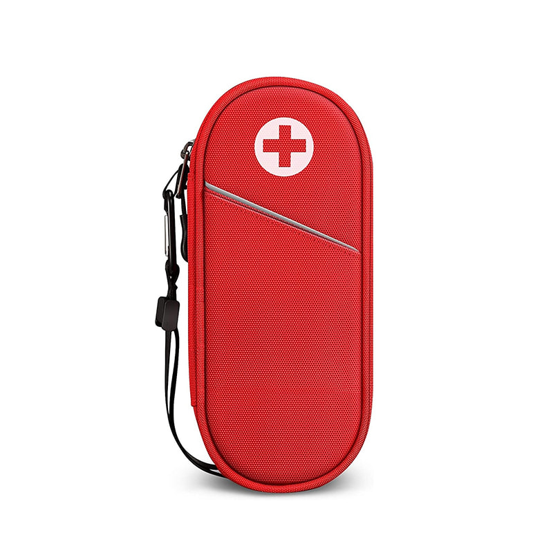 การเดินทางกันน้ำการเดินทางฉุกเฉินผู้จัดงานว่างเปล่าถุงปฐมพยาบาล