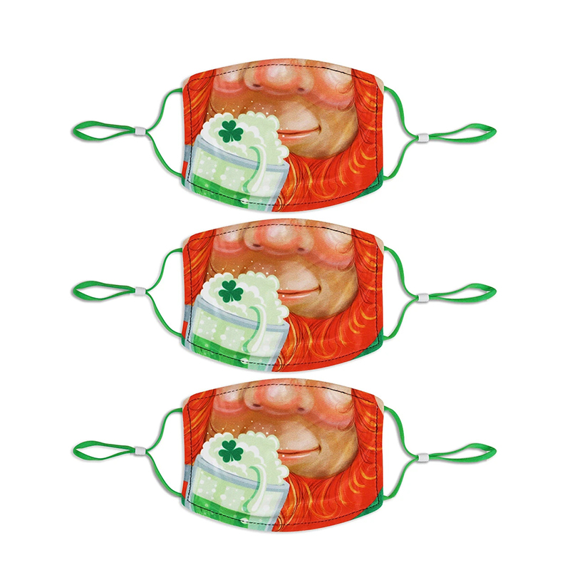 หน้ากากผ้าฝ้ายเด็ก Hanukkah พิมพ์แปลก ๆ 