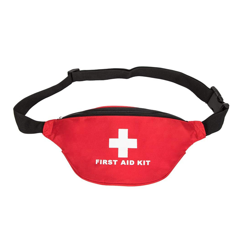 Travel Sports Red Fanny Waist Bag First Adit 