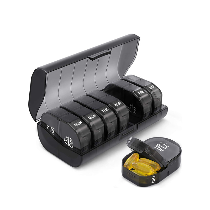 Mini Weekly Daily Daily Medicine Organizer 