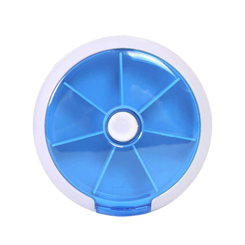 ปุ่มกดหมุน Planner ยารายสัปดาห์ด้วย 7 ช่อง 