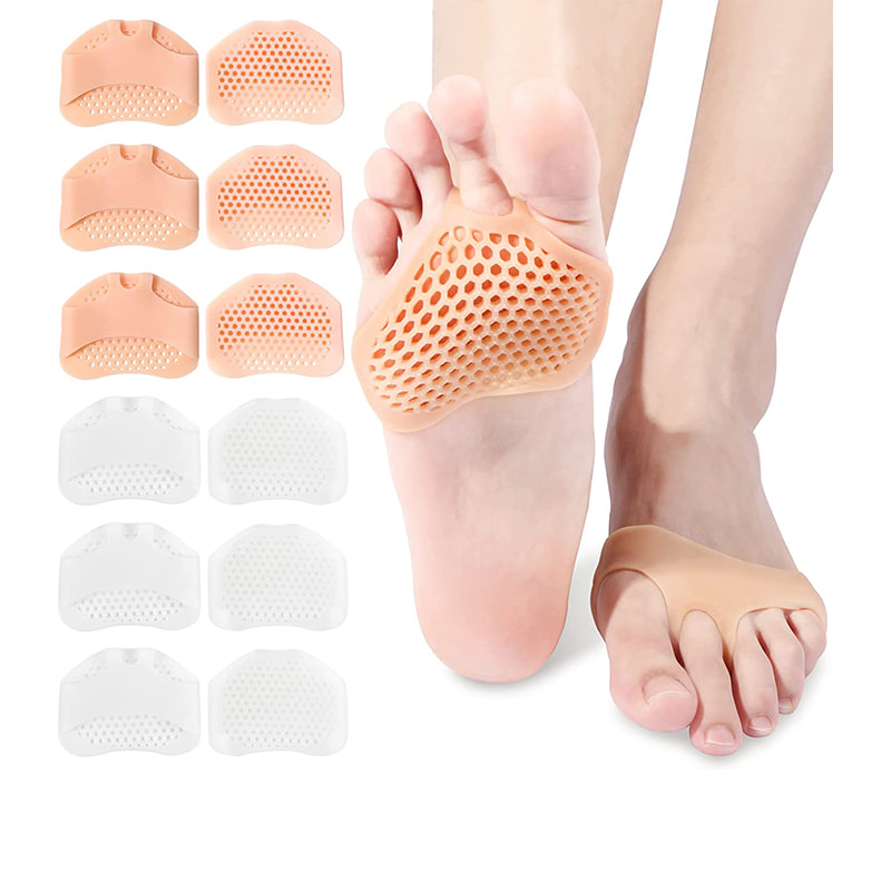 แผ่นฝ่าเท้าของ Honeycomb Gel Foot เพื่อบรรเทาอาการปวด 
