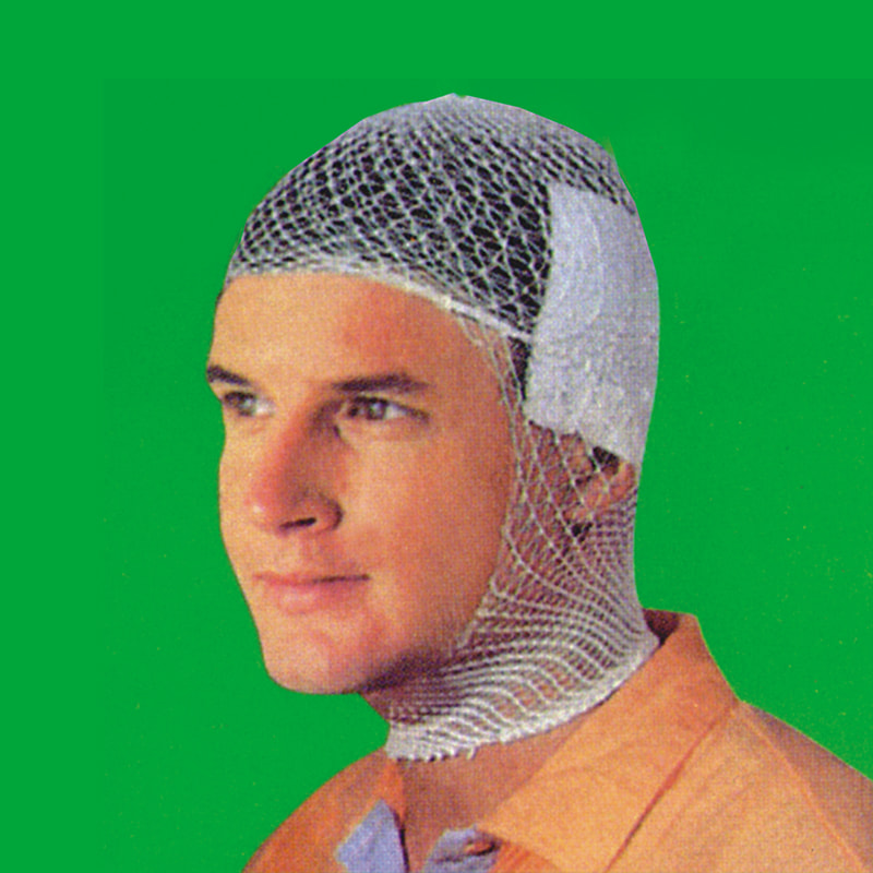 ตาข่ายตาข่ายตาข่ายการดูแลแผลเพื่อให้พอดีกับรูปร่าง